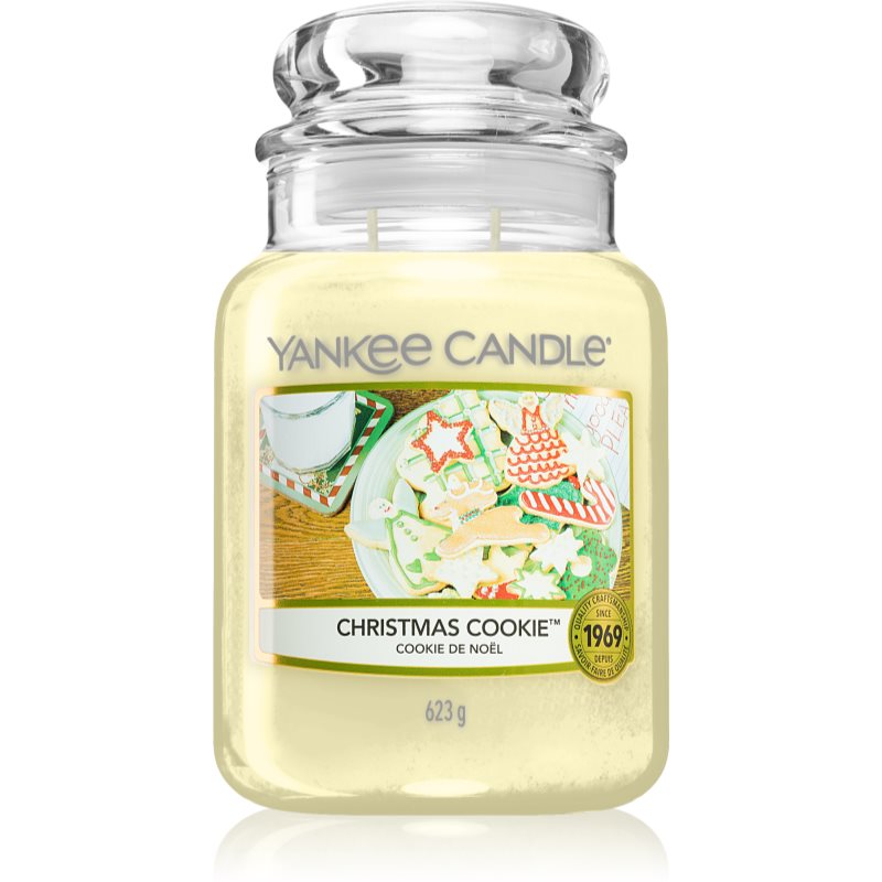 Yankee Candle Christmas Cookie lumânare parfumată Clasic mediu 623 g