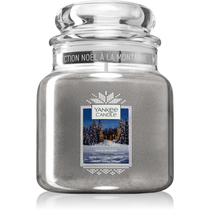 Yankee Candle Candlelit Cabin lumânare parfumată 411 g