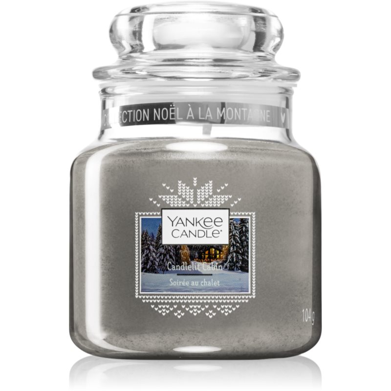 Yankee Candle Candlelit Cabin lumânare parfumată 104 g