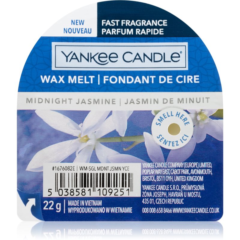 Yankee Candle Midnight Jasmine ceară pentru aromatizator 22 g