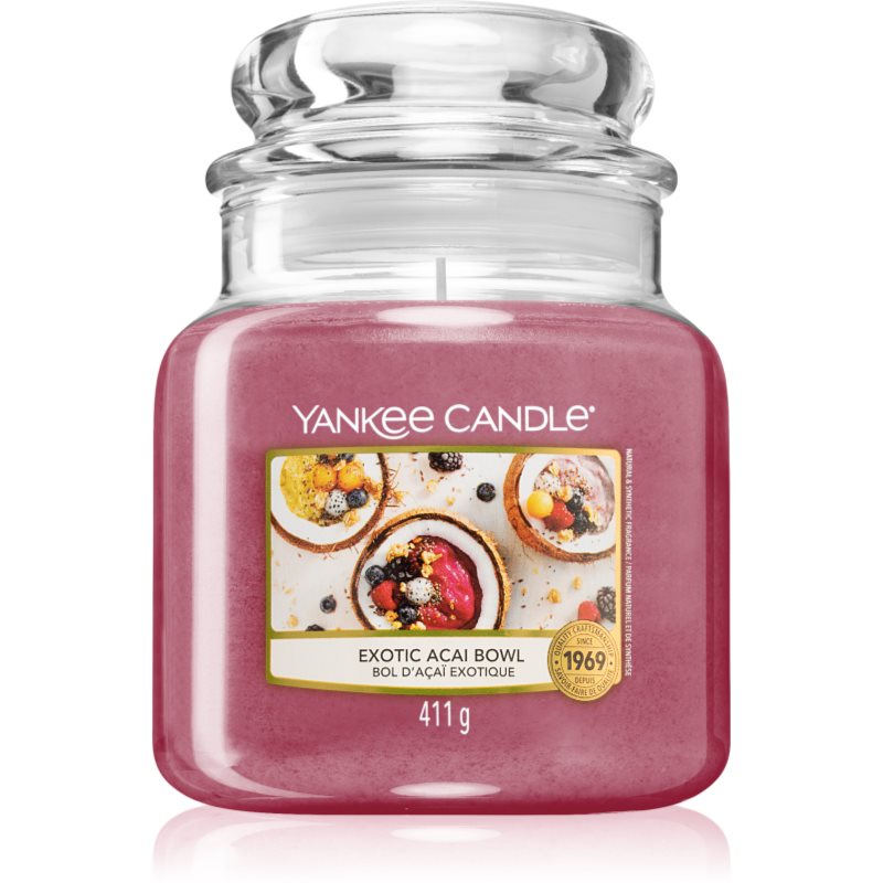 Yankee Candle Exotic Acai Bowl lumânare parfumată 411 g