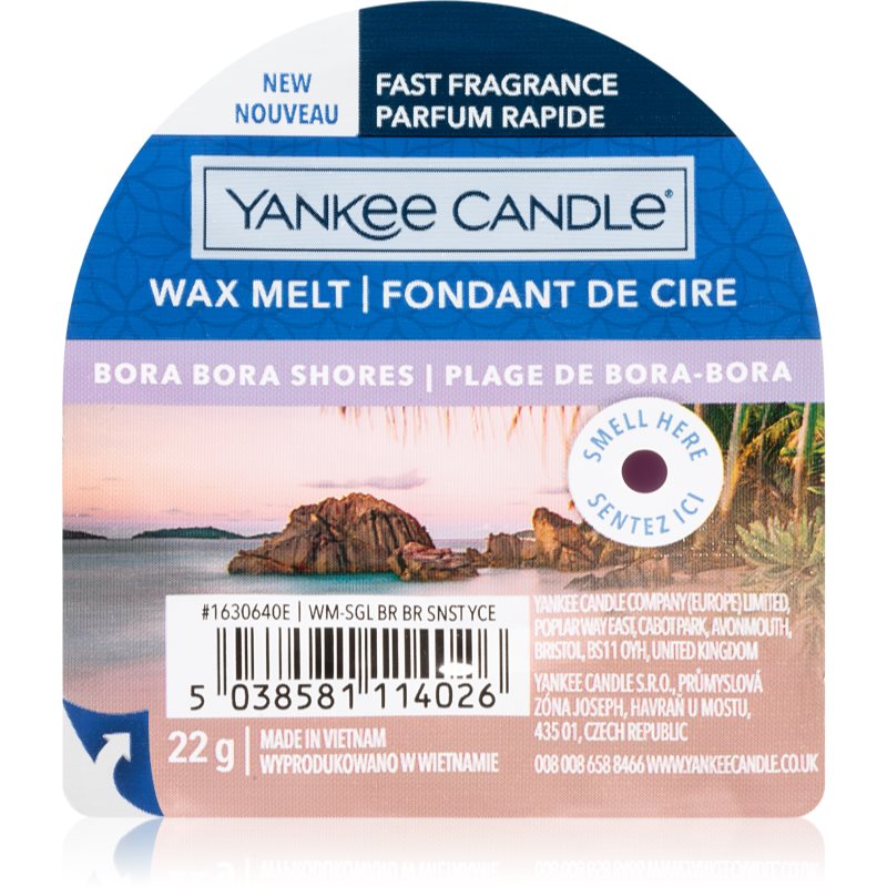 Yankee Candle Bora Bora Shores ceară pentru aromatizator 22 g