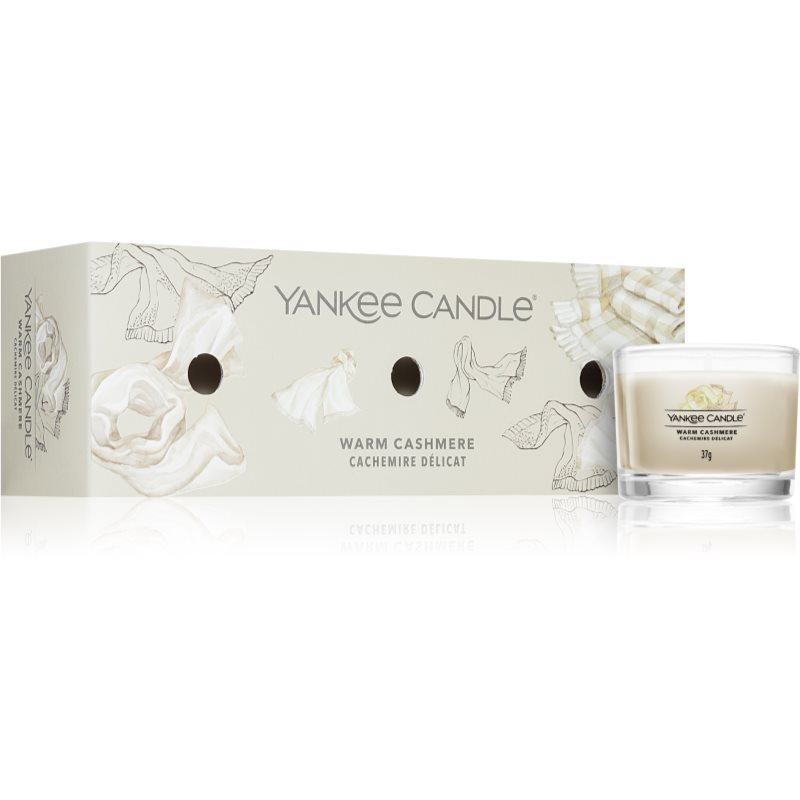 Yankee Candle Warm Cashmere set cadou