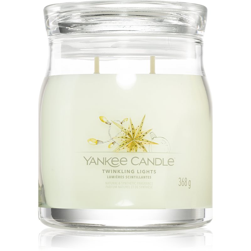 Yankee Candle Twinkling Lights lumânare parfumată 368 g