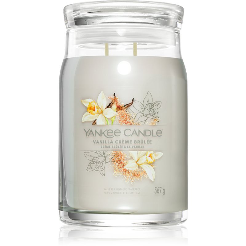 Yankee Candle Vanilla Crème Brûlée lumânare parfumată 567 g