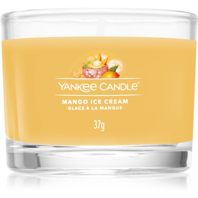 Yankee Candle Mango Ice Cream lumânare votiv glass 37 g