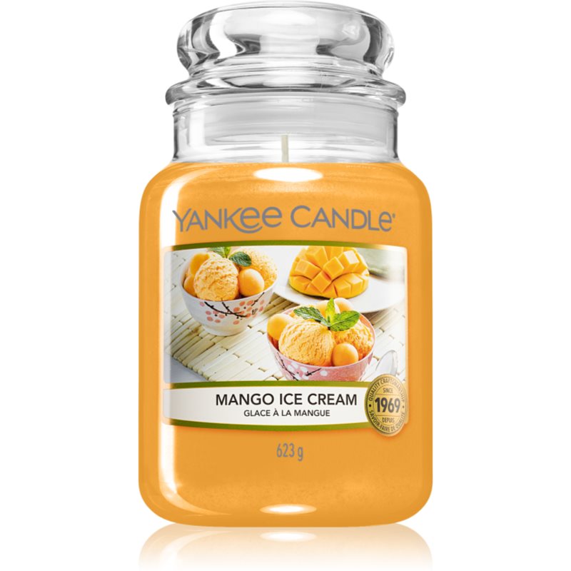 Yankee Candle Mango Ice Cream lumânare parfumată 623 g