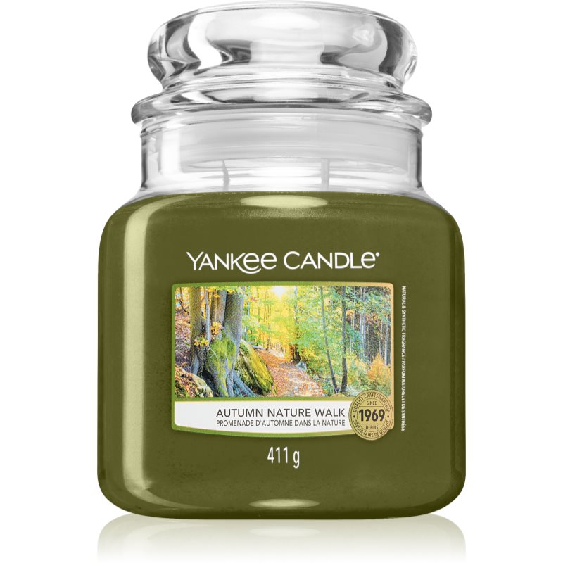 Yankee Candle Autumn Nature Walk lumânare parfumată 411 g