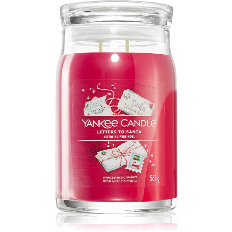 Yankee Candle Letters To Santa lumânare parfumată 567 g