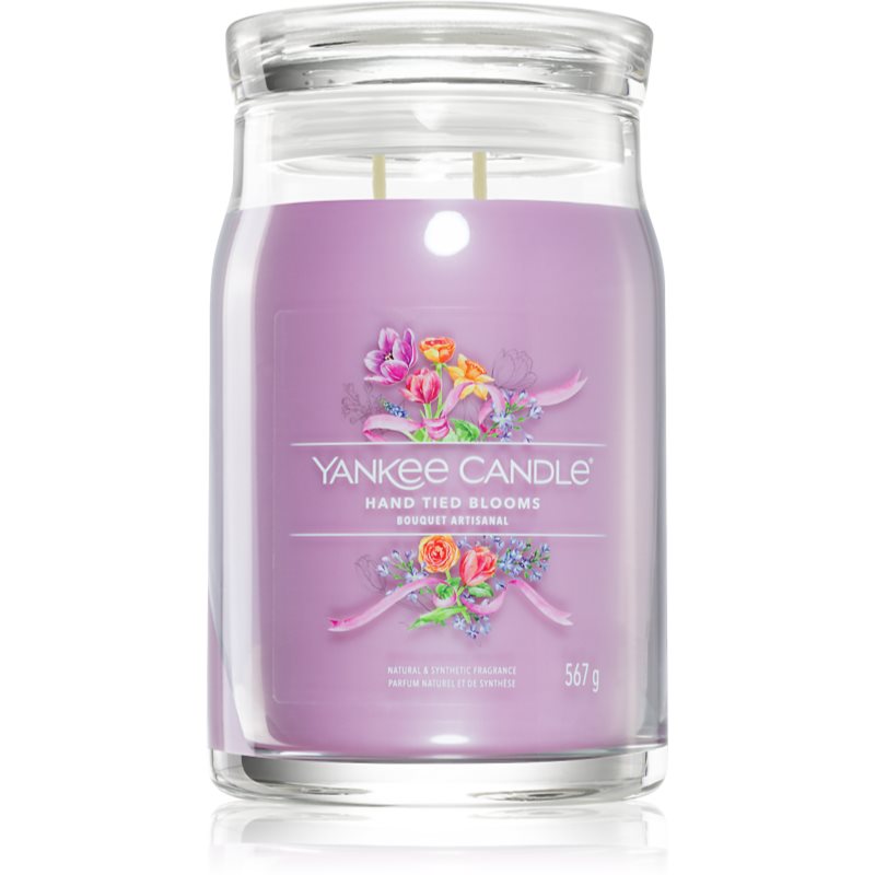 Yankee Candle Hand Tied Blooms lumânare parfumată Signature 567 g