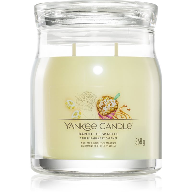 Yankee Candle Banoffee Waffle lumânare parfumată Signature 368 g