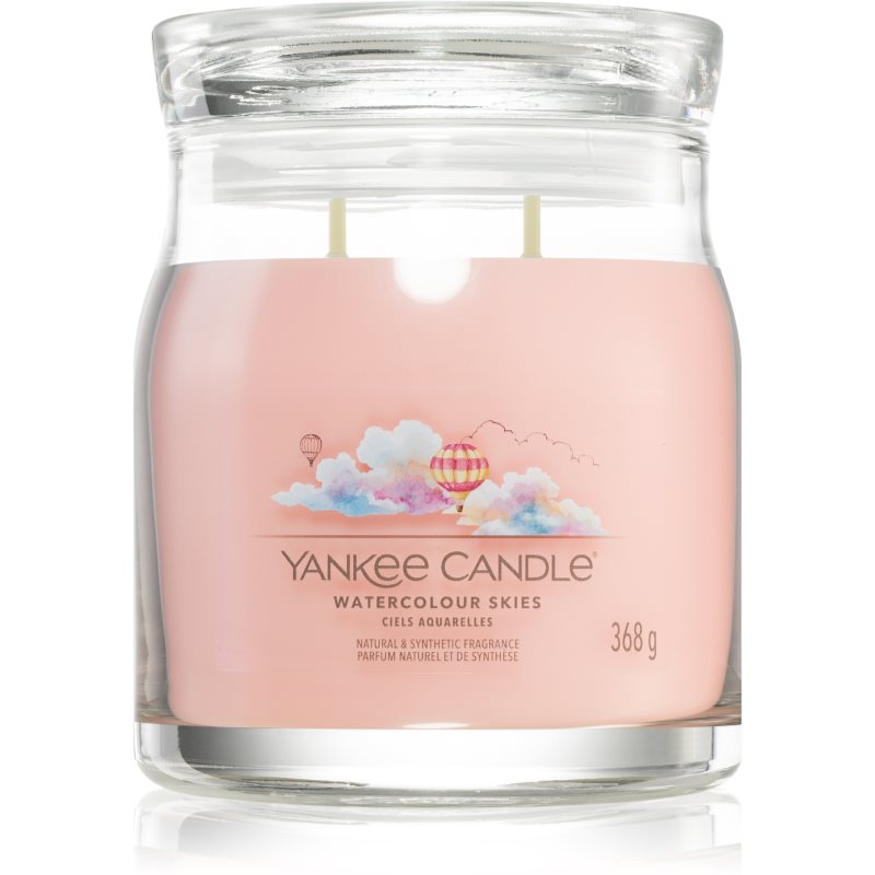 Yankee Candle Watercolour Skies lumânare parfumată Signature 368 g