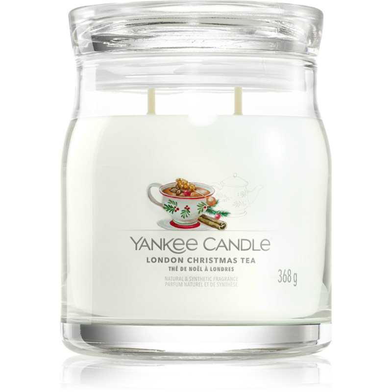 Yankee Candle London Christmas Tea lumânare parfumată 368 g