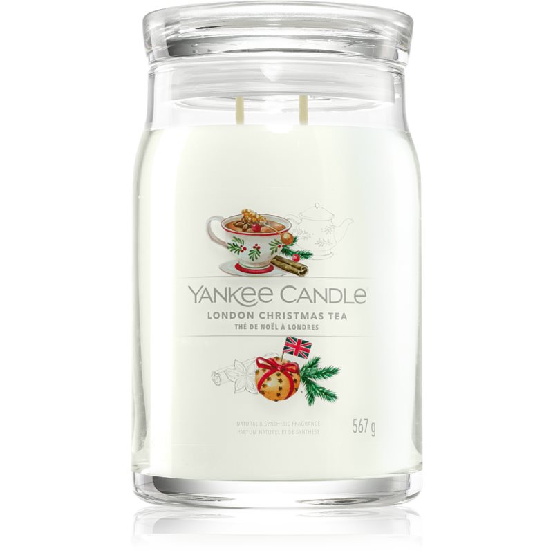 Yankee Candle London Christmas Tea lumânare parfumată 567 g