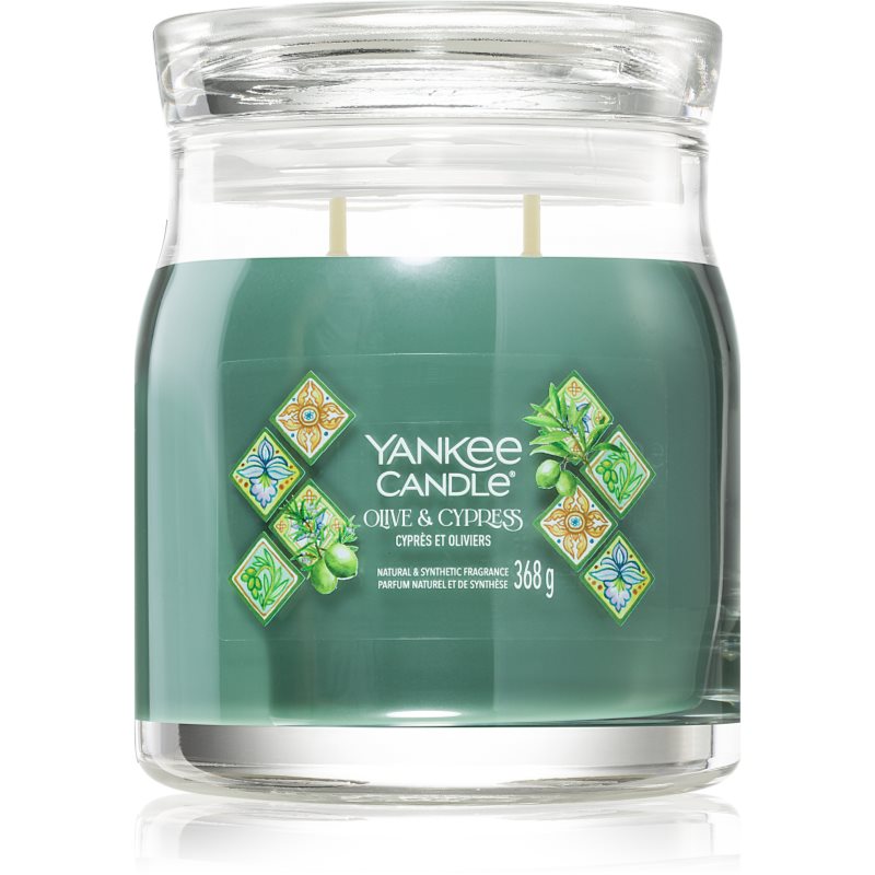 Yankee Candle Olive & Cypress lumânare parfumată 368 g Yankee Candle Olive & Cypress lumânare parfumată 368 g