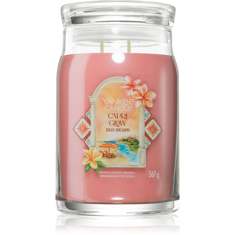 Yankee Candle Capri Glow lumânare parfumată 567 g