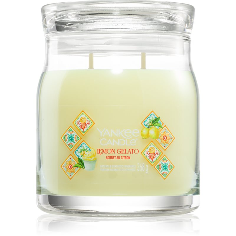 Yankee Candle Lemon Gelato lumânare parfumată 368 g