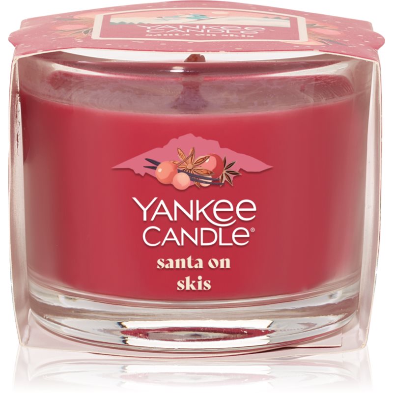 Yankee Candle Santa On Skis lumânare votiv glass 37 g