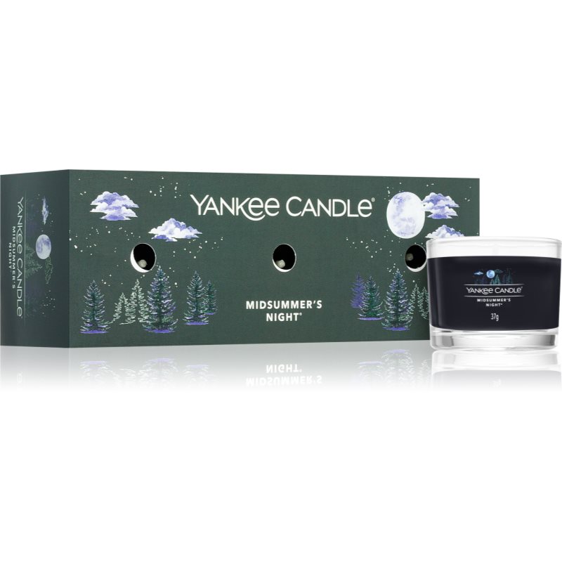Yankee Candle Midsummer´s Night set cadou 3x37 g