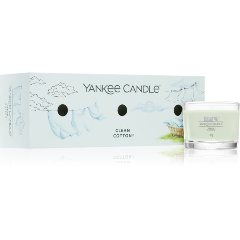 Yankee Candle Clean Cotton set cadou