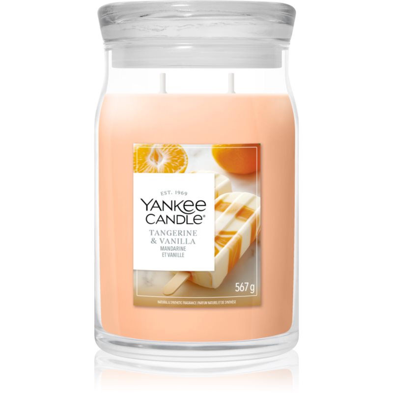 Yankee Candle Tangerine & Vanilla lumânare parfumată 567 g