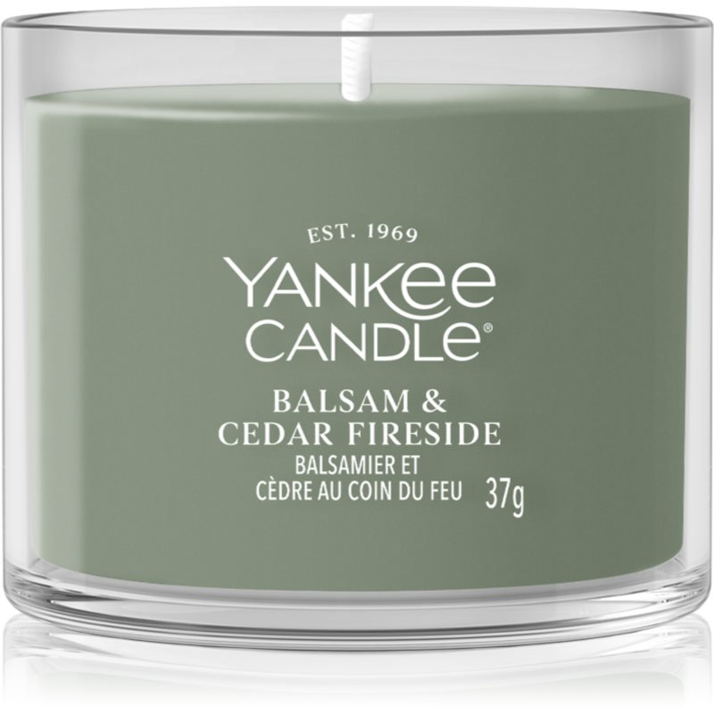 Yankee Candle Balsam & Cedar Fireside lumânare votiv 37 g