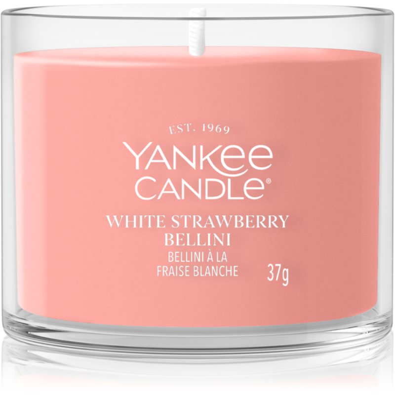Yankee Candle White Strawberry Bellini lumânare votiv 37 g