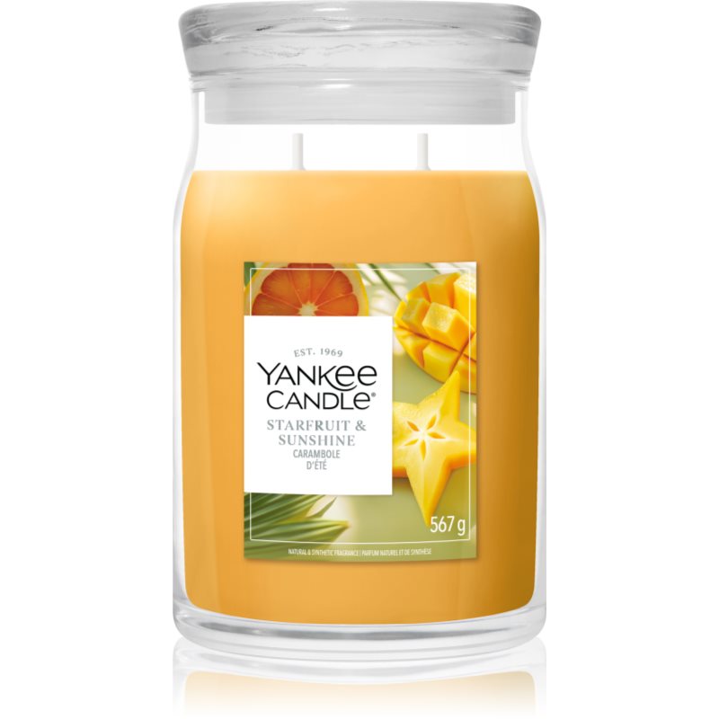 Yankee Candle Starfruit & Sunshine lumânare parfumată 567 g