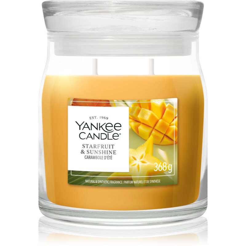 Yankee Candle Starfruit & Sunshine lumânare parfumată 368 g