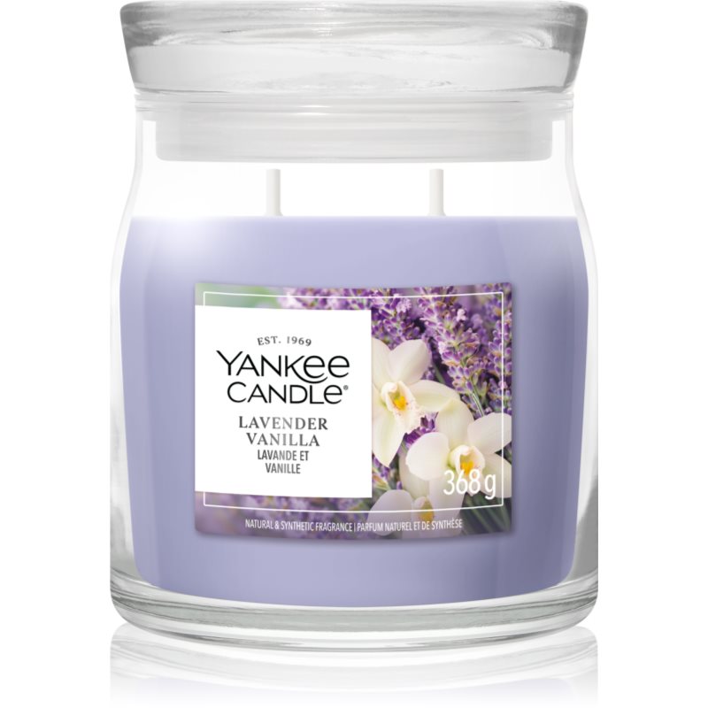 Yankee Candle Lavender Vanilla lumânare parfumată 268 g