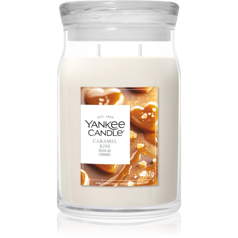 Yankee Candle Caramel Kiss lumânare parfumată 567 g