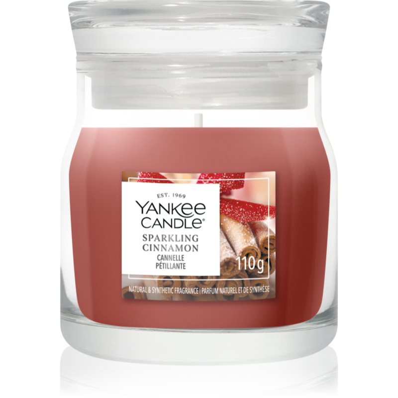Yankee Candle Sparkling Cinnamon lumânare parfumată Signature 110 g