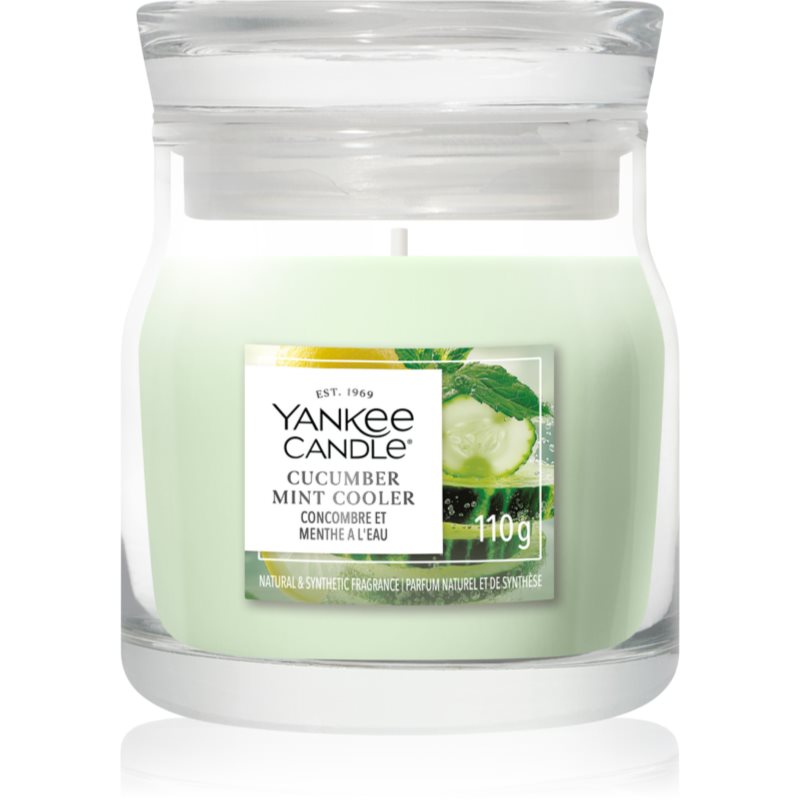 Yankee Candle Cucumber Mint Cooler lumânare parfumată Signature 110 g