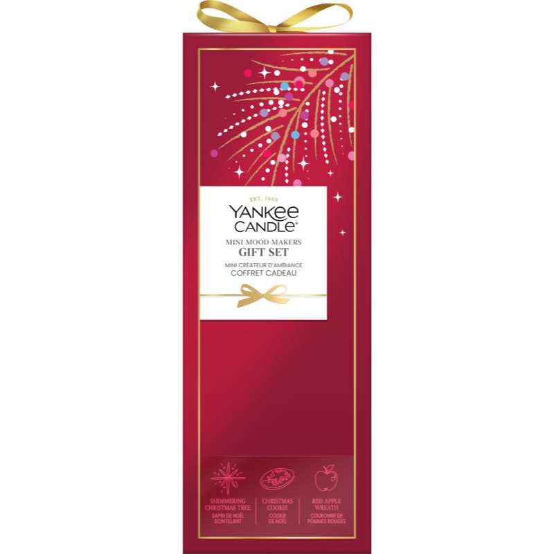 Yankee Candle Christmas Collection 2026 Mini Mood Makers set cadou de Crăciun 3x37 g