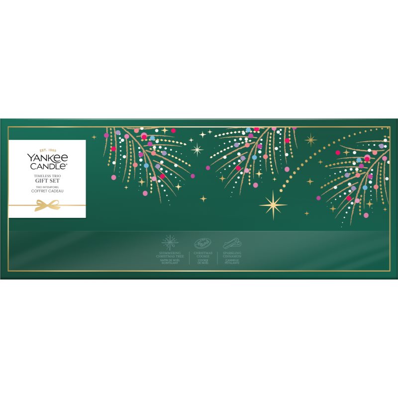 Yankee Candle Christmas Collection 2026 2 Tumbler set cadou de Crăciun 3x142 g
