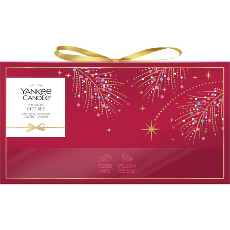 Yankee Candle Christmas Collection 2026 2 Tumbler set cadou de Crăciun 2x142 g
