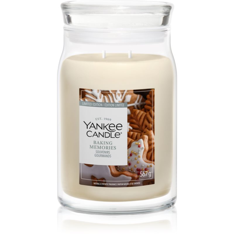 Yankee Candle Baking Memories lumânare parfumată 567 g