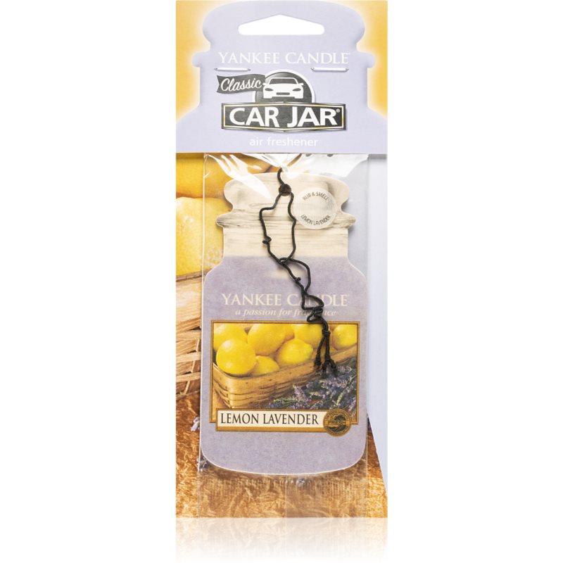 Yankee Candle Lemon Lavender etichetă parfumată pentru ușă 1 buc