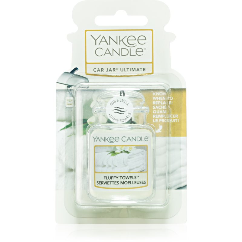 Yankee Candle Fluffy Towels parfum pentru masina agățat 1 buc