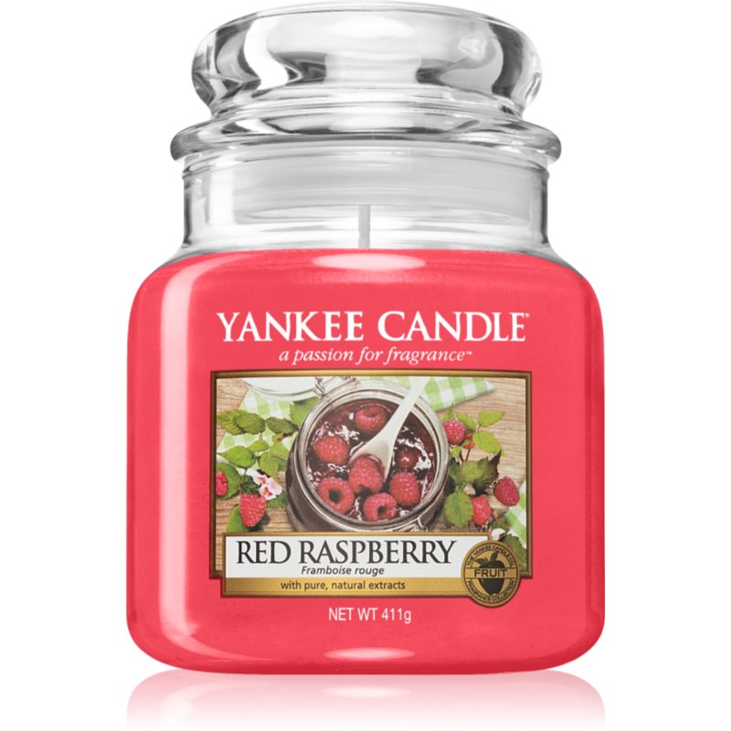 Yankee Candle Red Raspberry lumânare parfumată 411 g