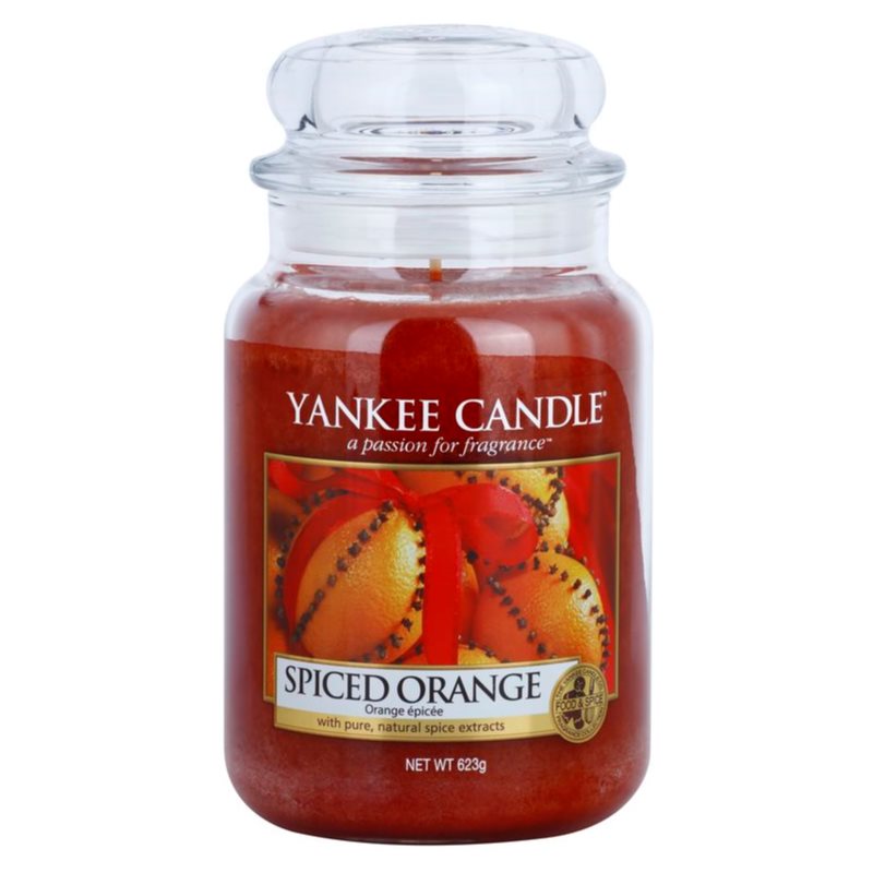 Yankee Candle Spiced Orange lumânare parfumată Clasic mediu 623 g