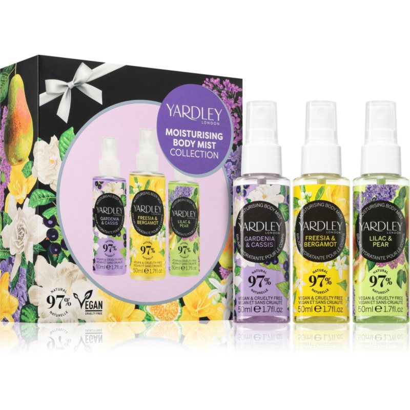 Yardley Body Mist Collestion set pentru femei Yardley Body Mist Collestion set pentru femei