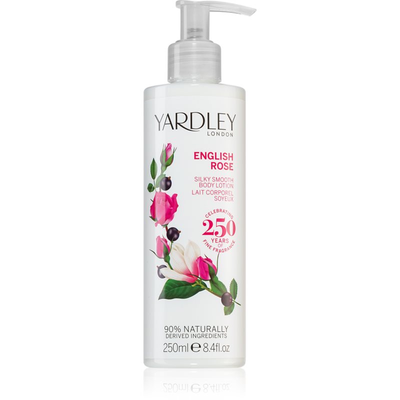 Yardley English Rose lapte de corp hidratant 250 ml