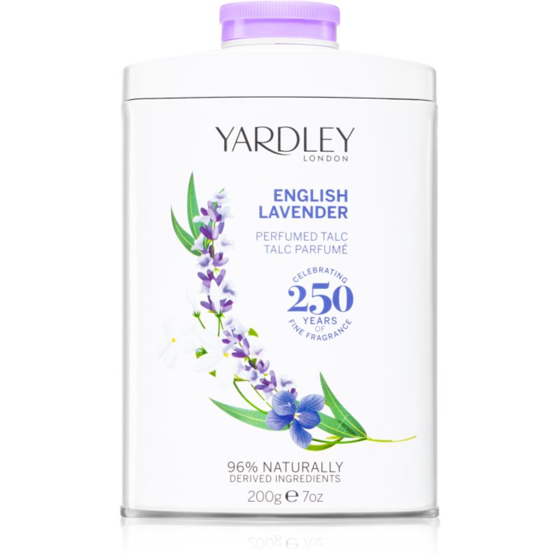 Yardley English Lavender pudră parfumată 200 g