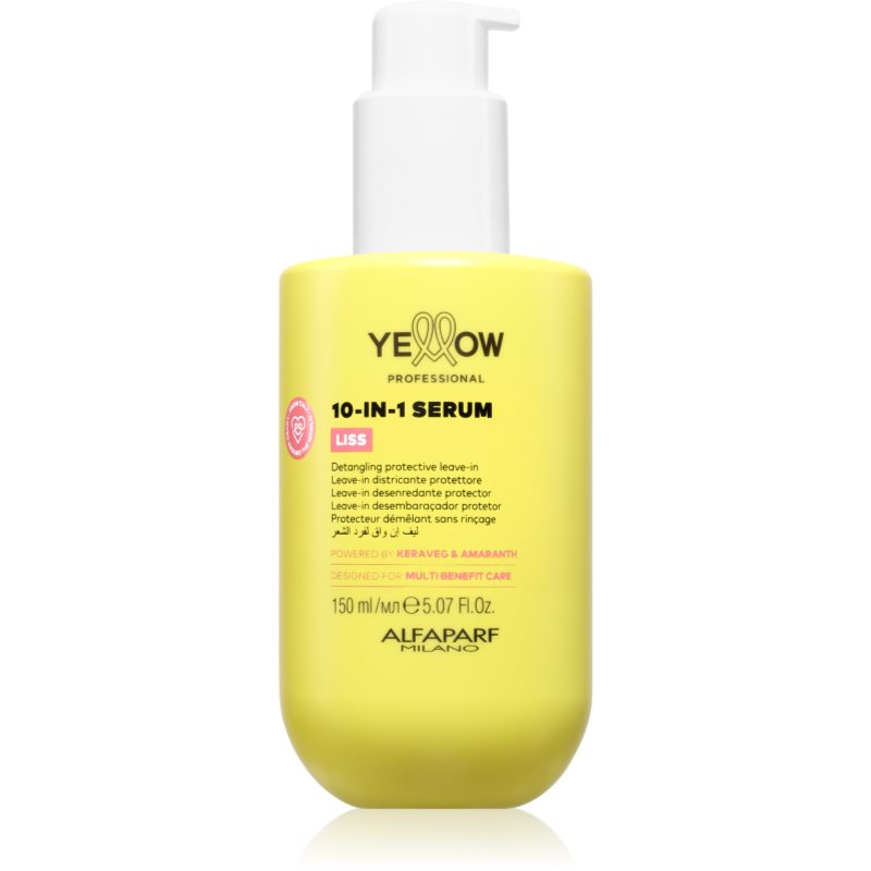 Yellow Professional Liss 10-IN-1 Serum ser fara clatire pentru netezirea parului 150 ml