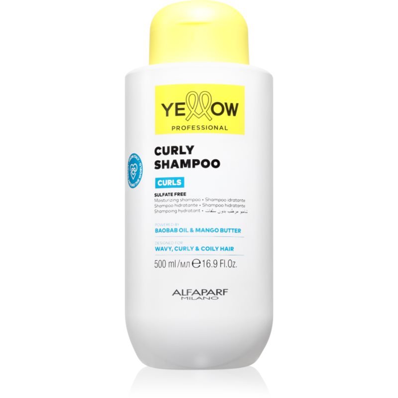Yellow Professional Curls Curly Shampoo șampon pentru par ondulat si cret 500 ml