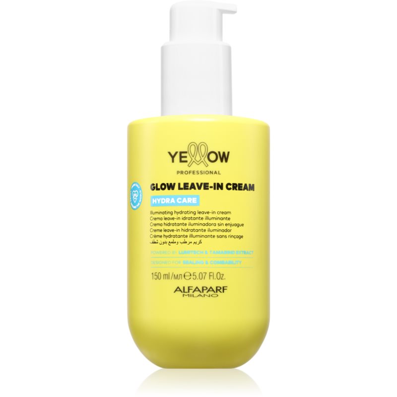 Yellow Professional Hydra Care Glow Leave-In Cream crema de par pentru toate tipurile de păr 150 ml