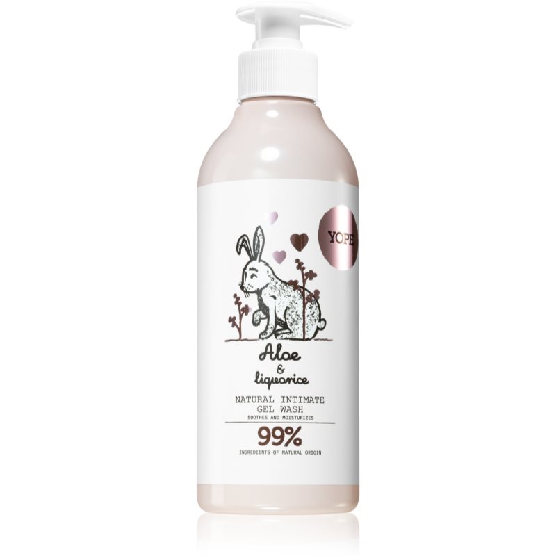 Yope Aloe & Liquorice gel pentru igiena intima 300 ml