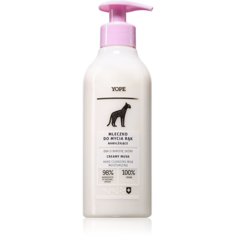 Yope Creamy Musk Săpun lichid pentru mâini cu efect de hidratare 300 ml