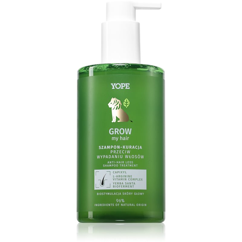 Yope Grow My Hair Șampon împotriva căderii părului 300 ml